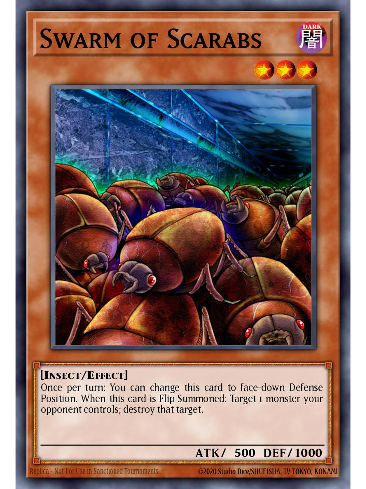 Swarm of Scarabs - SBC2-ENG06 - Common 1st Edition 1