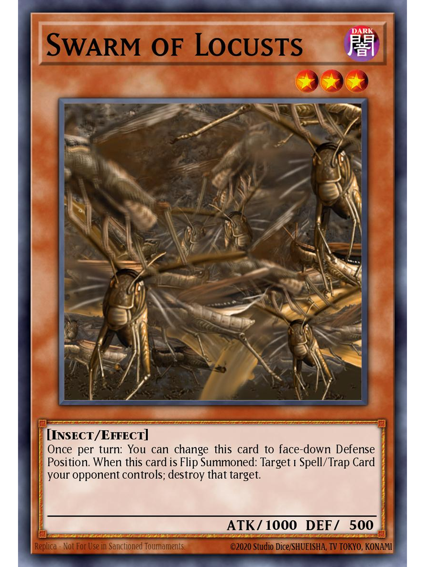 Swarm of Locusts - SBC2-ENG07 - Common 1st Edition 1