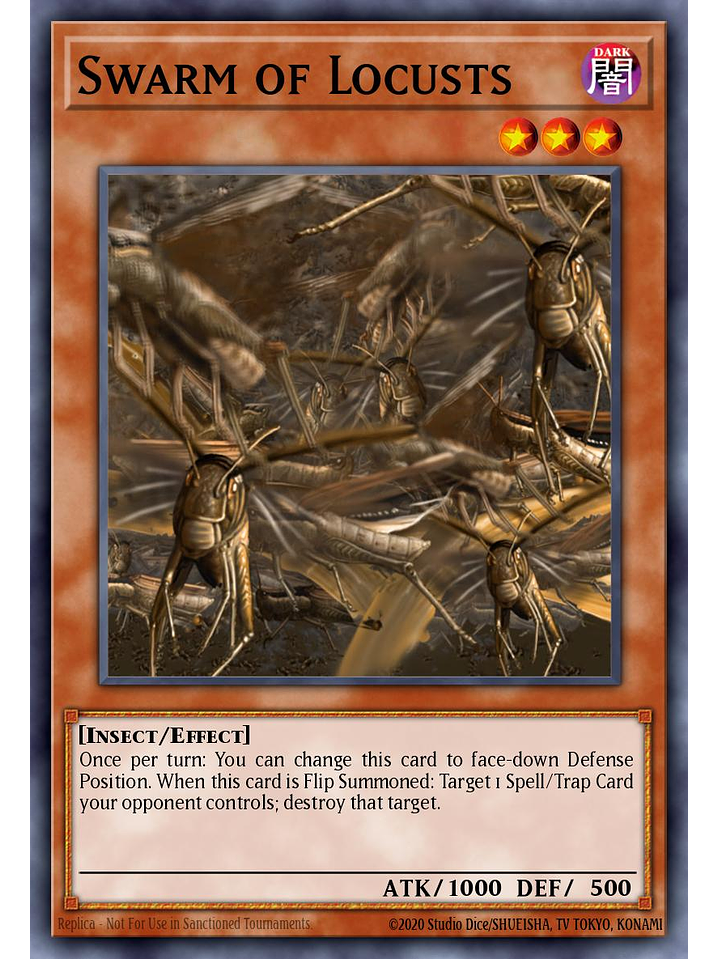 Swarm of Locusts - SBC2-ENG07 - Common 1st Edition 1