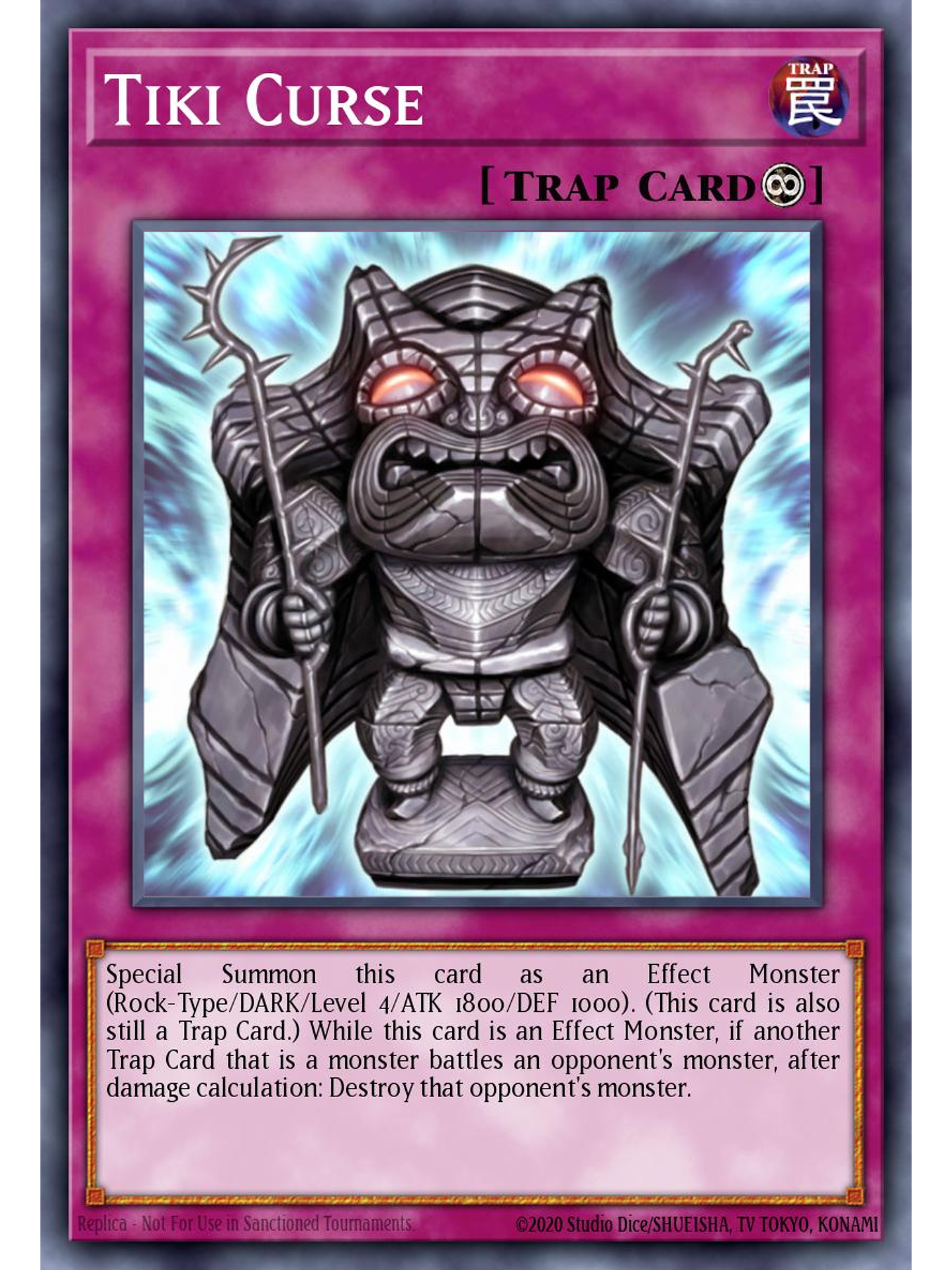 Tiki Curse - SBC2-ENG15 - Common 1st Edition 1