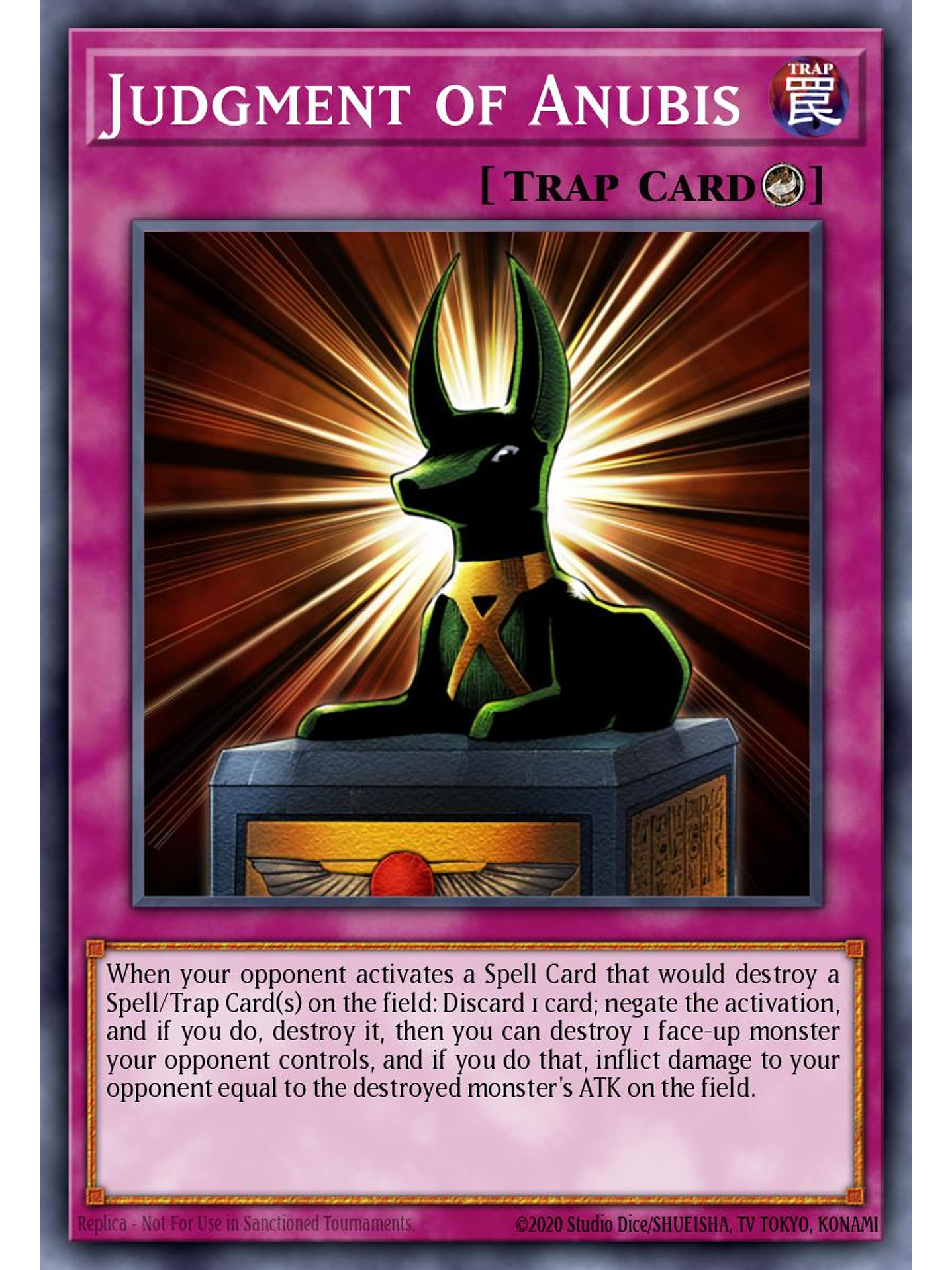 Judgment of Anubis - SBC2-ENG19 - Common 1st Edition 1