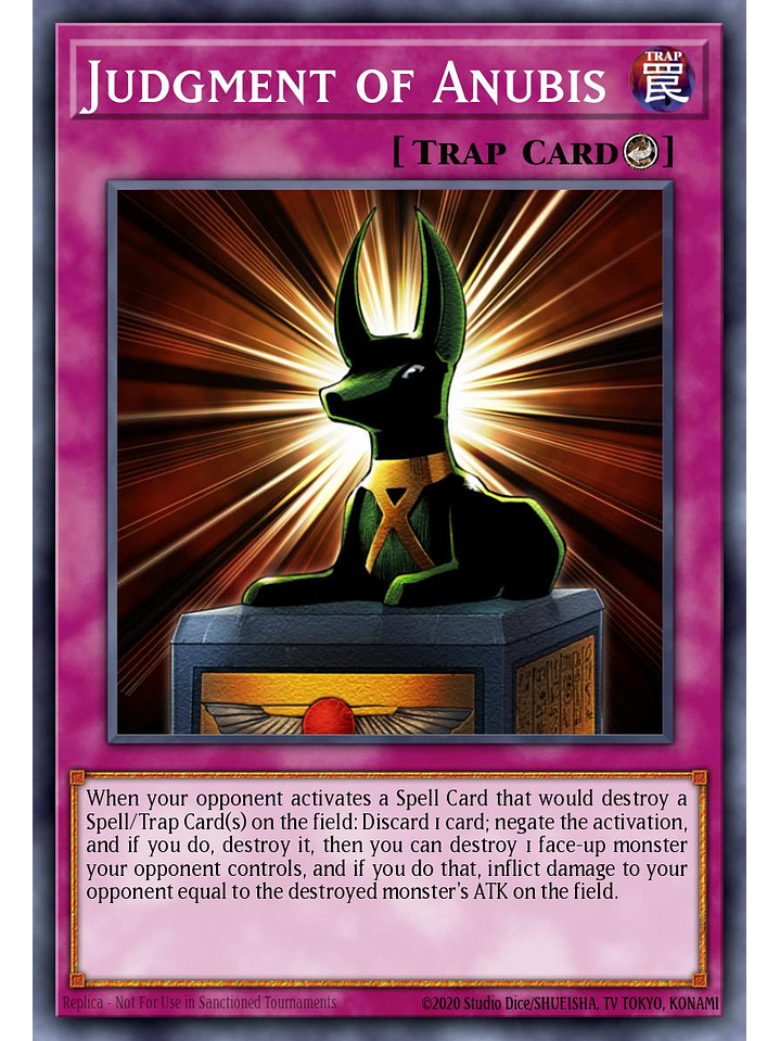 Judgment of Anubis - SBC2-ENG19 - Common 1st Edition 1
