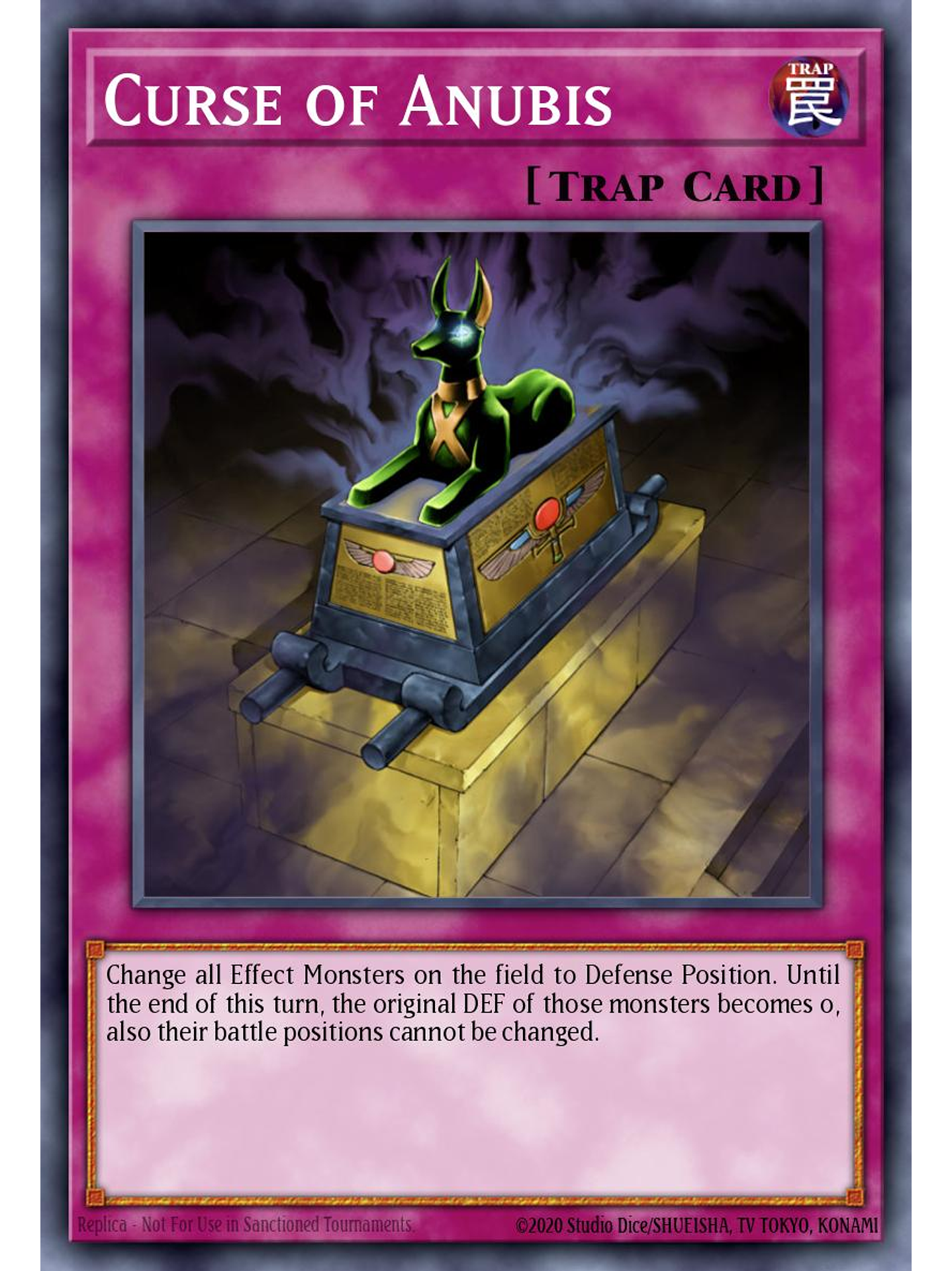 Curse of Anubis - SBC2-ENG20 - Common 1st Edition 1