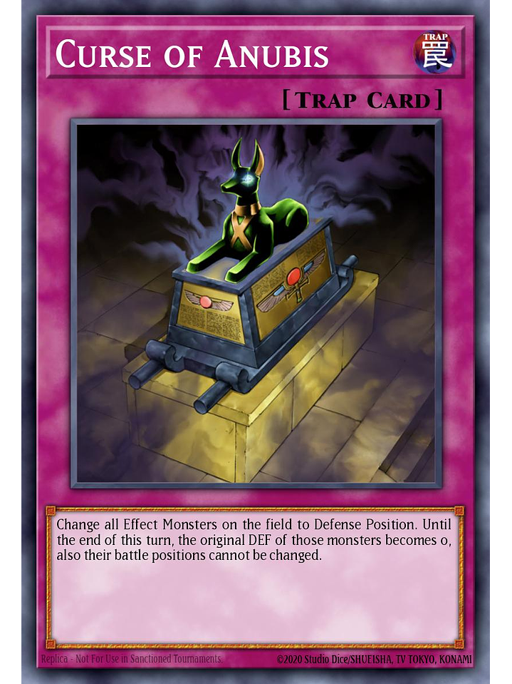 Curse of Anubis - SBC2-ENG20 - Common 1st Edition 1
