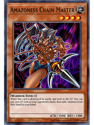 Amazoness Chain Master - SBC2-ENH10 - Common 1st Edition