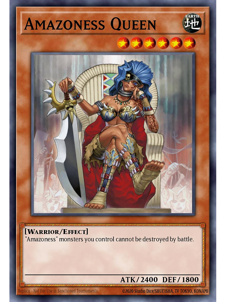 Amazoness Queen - SBC2-ENH12 - Common 1st Edition 1