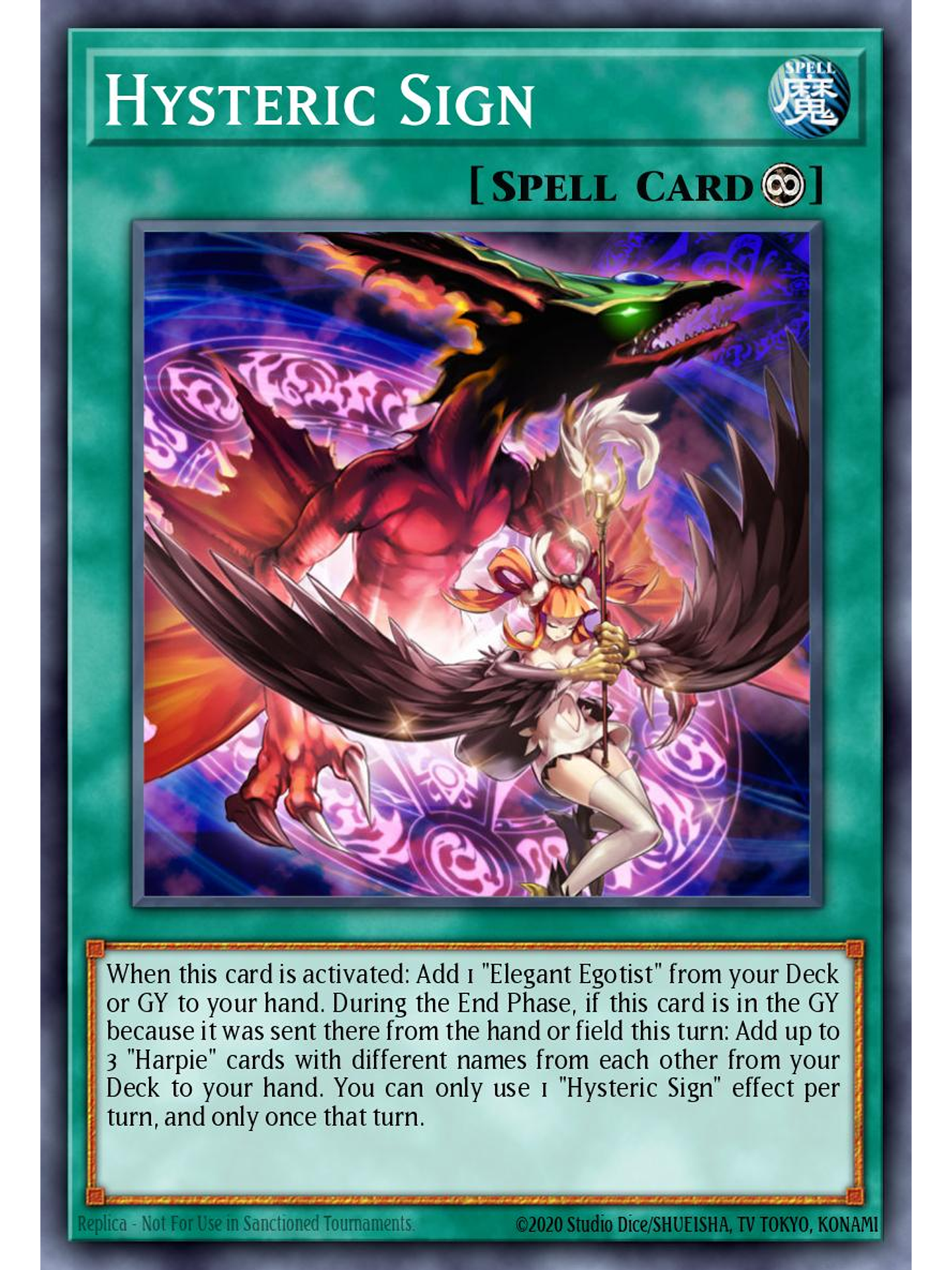 Hysteric Sign - SBC2-ENH13 - Common 1st Edition 1