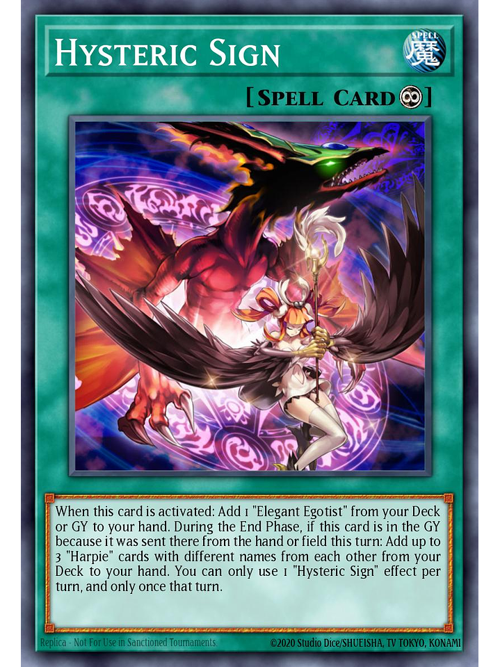 Hysteric Sign - SBC2-ENH13 - Common 1st Edition 1