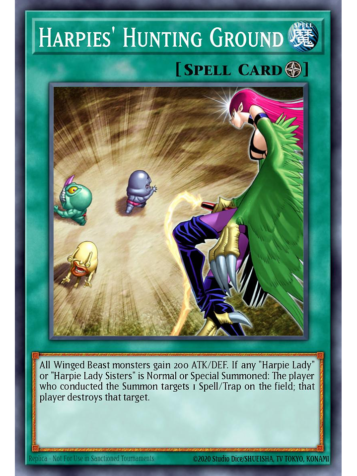 Harpies' Hunting Ground - SBC2-ENH15 - Common 1st Edition 1