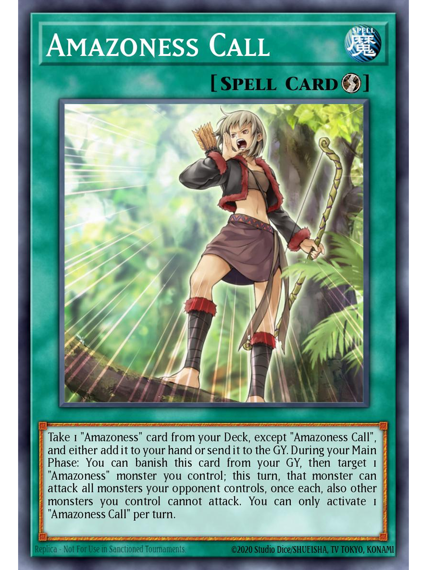 Amazoness Call - SBC2-ENH16 - Common 1st Edition 1