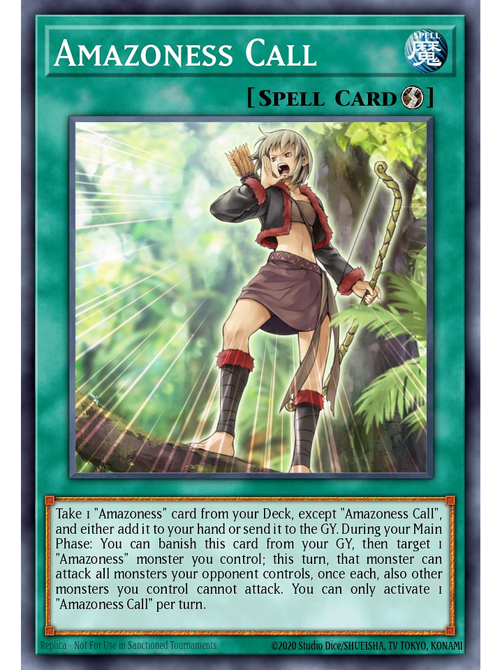 Amazoness Call - SBC2-ENH16 - Common 1st Edition 1