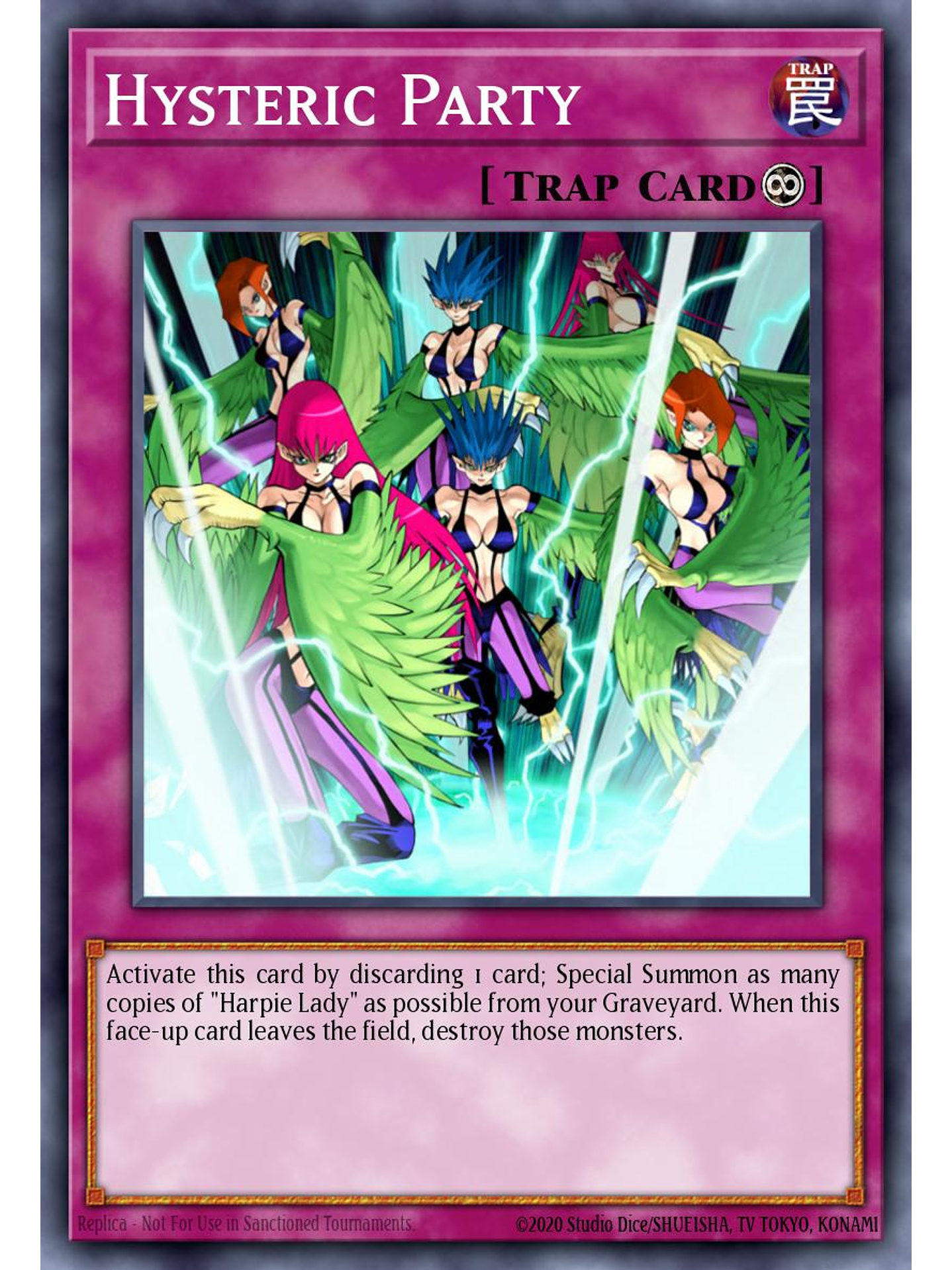 Hysteric Party - SBC2-ENH18 - Common 1st Edition 1