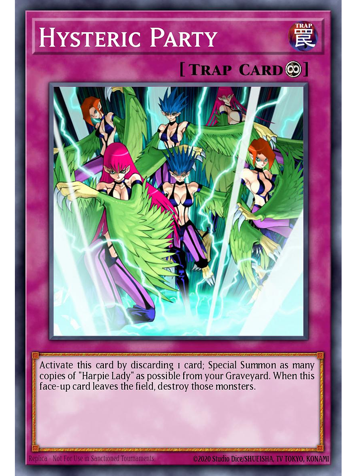 Hysteric Party - SBC2-ENH18 - Common 1st Edition 1