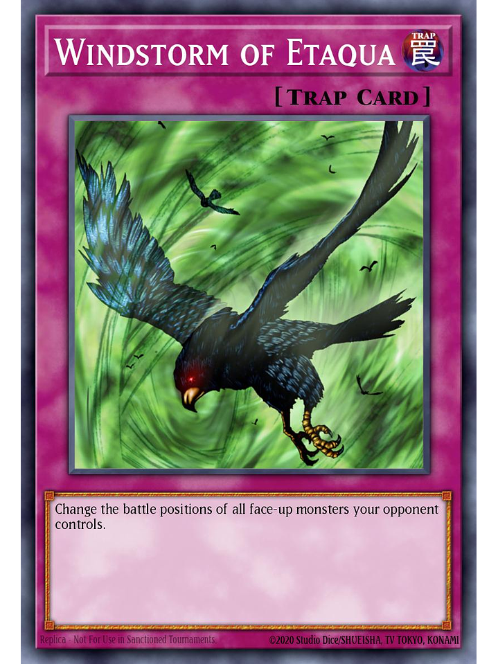 Windstorm of Etaqua - SBC2-ENH21 - Common 1st Edition 1