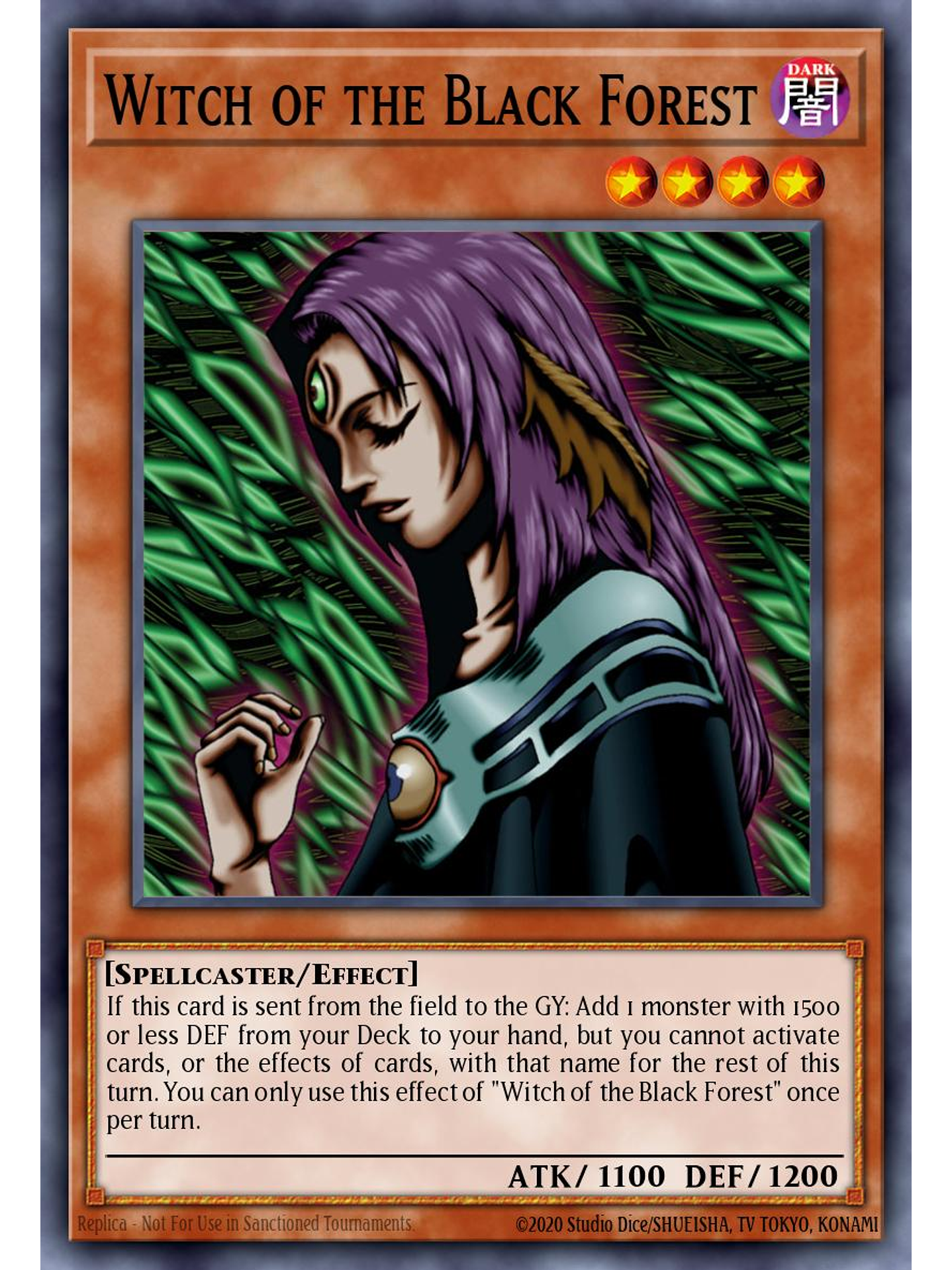 Witch of the Black Forest - SBC2-ENI08 - Common 1st Edition 1