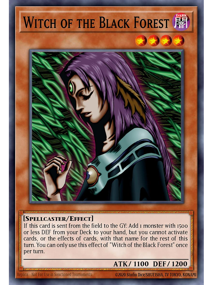 Witch of the Black Forest - SBC2-ENI08 - Common 1st Edition 1