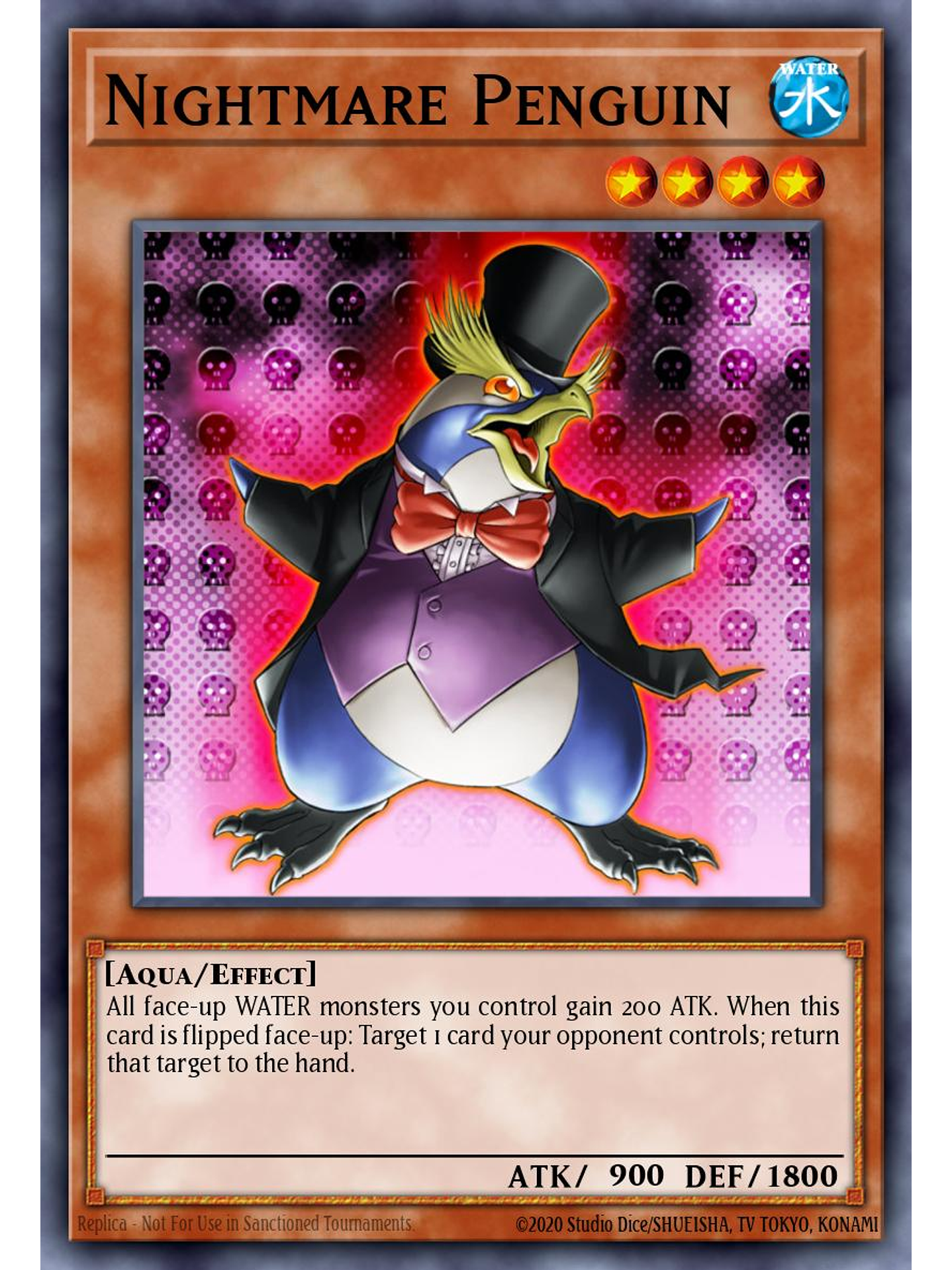 Nightmare Penguin - SBC2-ENI13 - Common 1st Edition 1