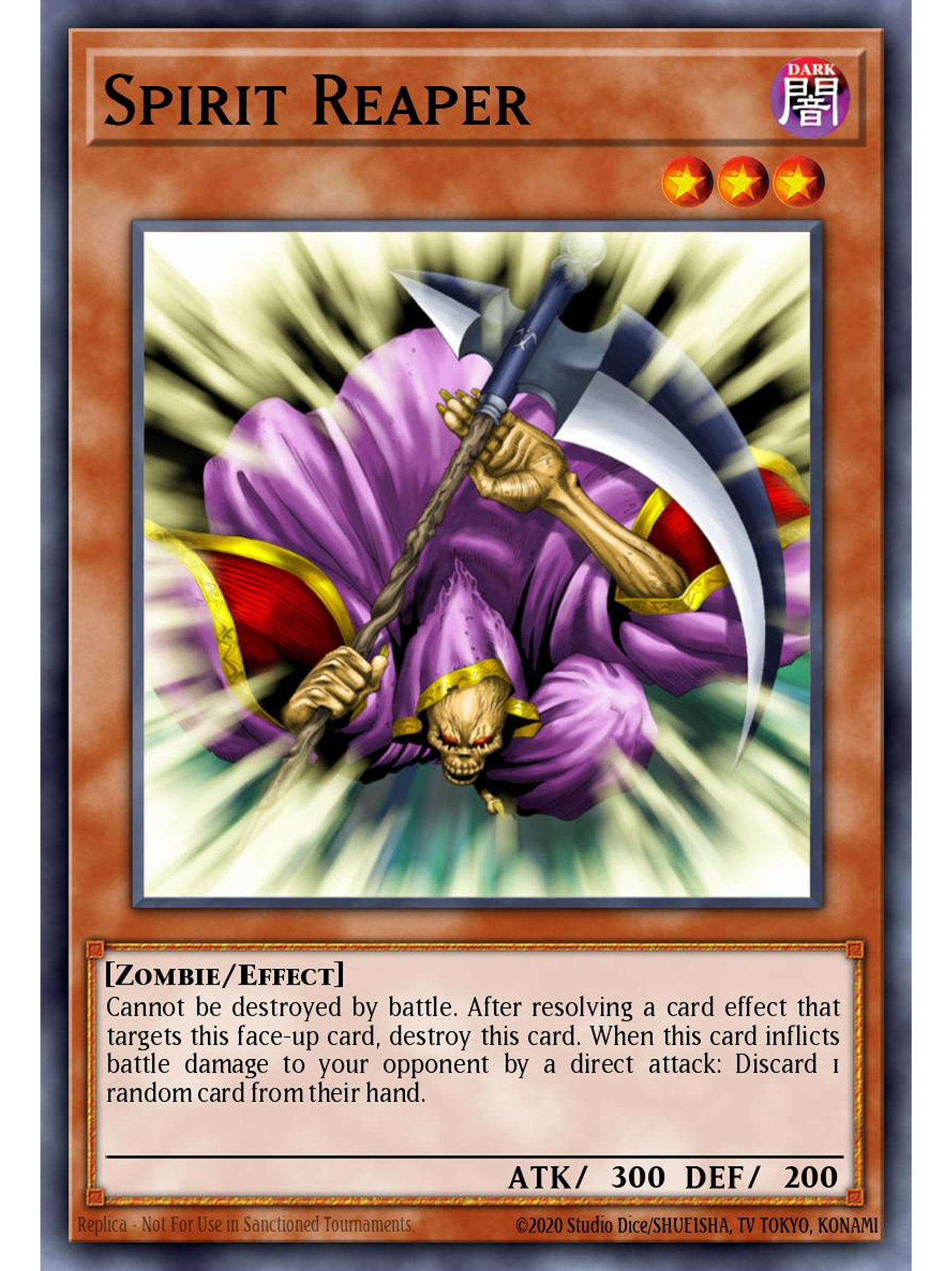 Spirit Reaper - SBC2-ENI16 - Common 1st Edition 1