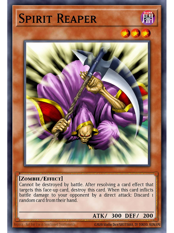 Spirit Reaper - SBC2-ENI16 - Common 1st Edition 1