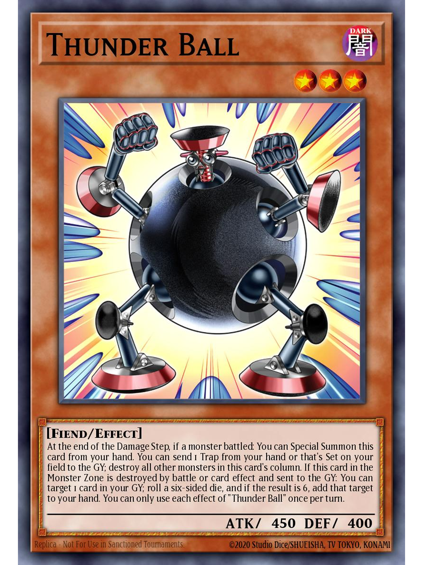 Thunder Ball - SBC2-ENI17 - Common 1st Edition 1