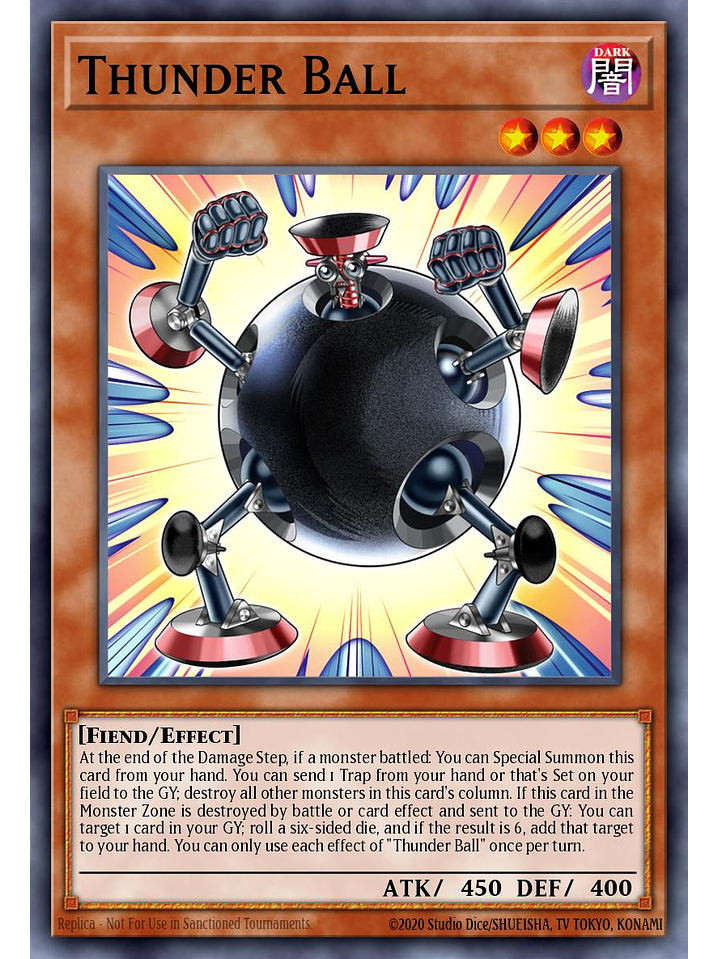 Thunder Ball - SBC2-ENI17 - Common 1st Edition 1