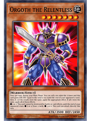 Orgoth the Relentless - SBC2-ENI18 - Common 1st Edition