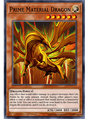 Prime Material Dragon - SBC2-ENI20 - Common 1st Edition