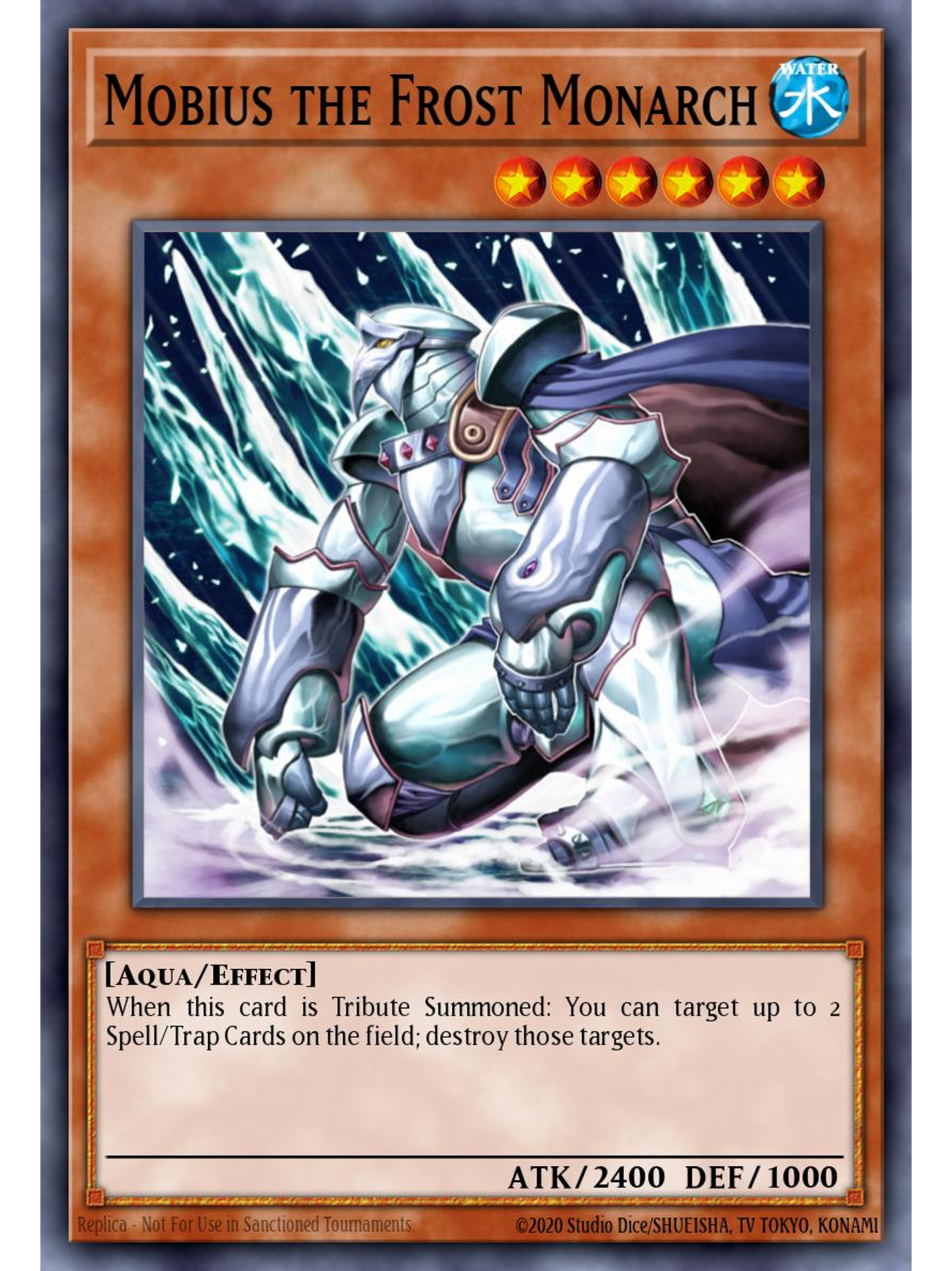 Mobius the Frost Monarch - SBC2-ENI21 - Common 1st Edition 1