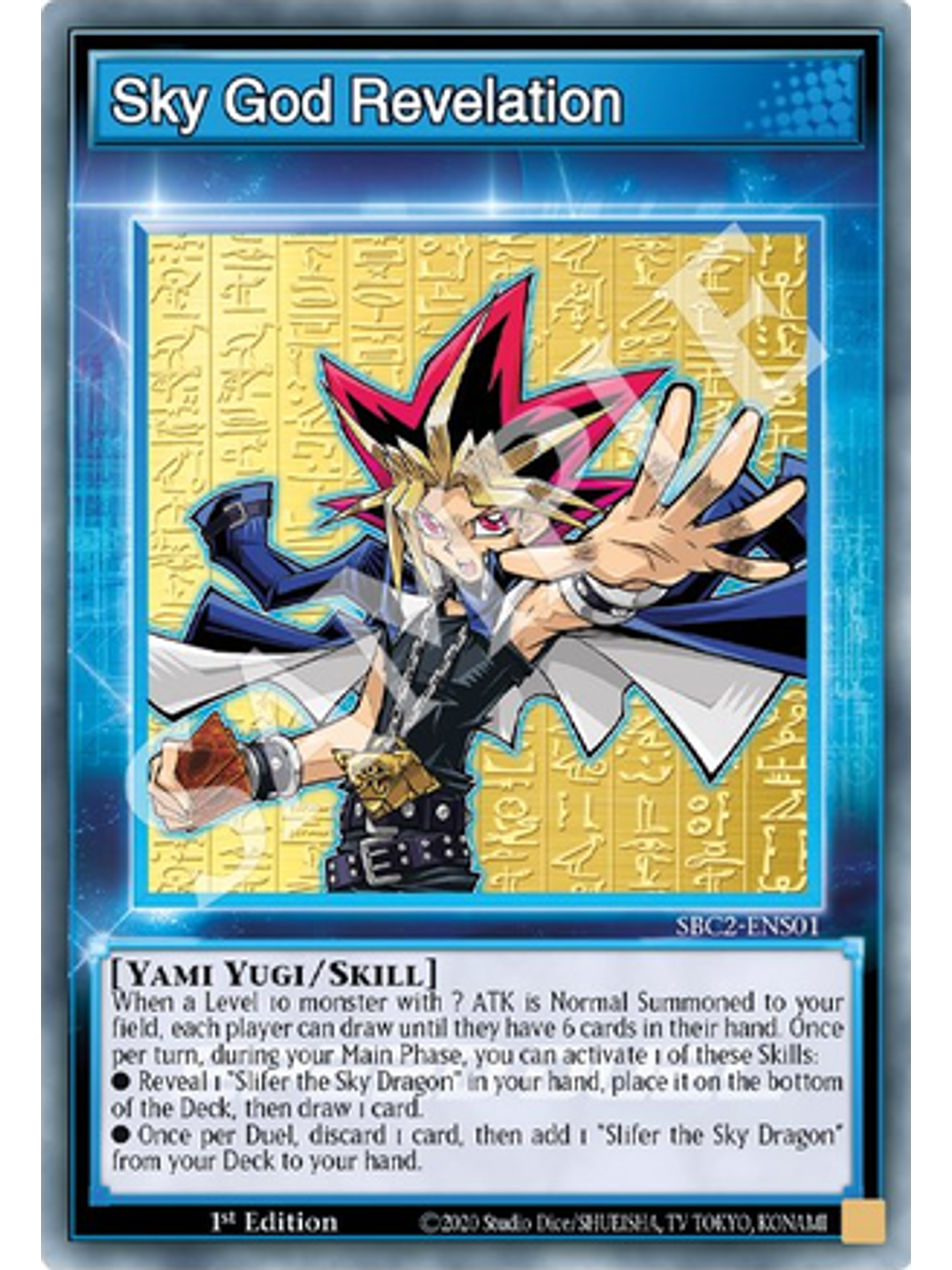 Sky God Revelation - SBC2-ENS01 - Common 1st Edition 1
