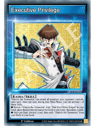 Executive Privilege - SBC2-ENS02 - Common 1st Edition