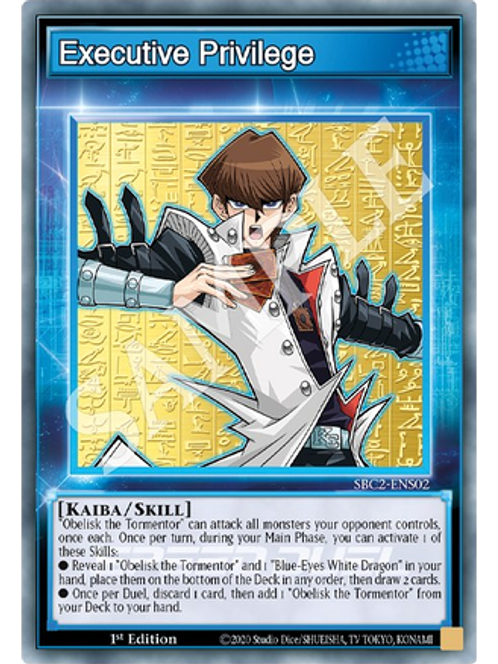 Executive Privilege - SBC2-ENS02 - Common 1st Edition 1