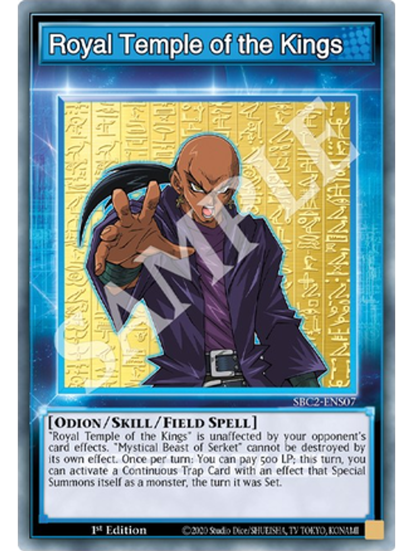 Royal Temple of the Kings - SBC2-ENS07 - Common 1st Edition 1