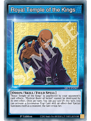 Royal Temple of the Kings - SBC2-ENS07 - Common 1st Edition