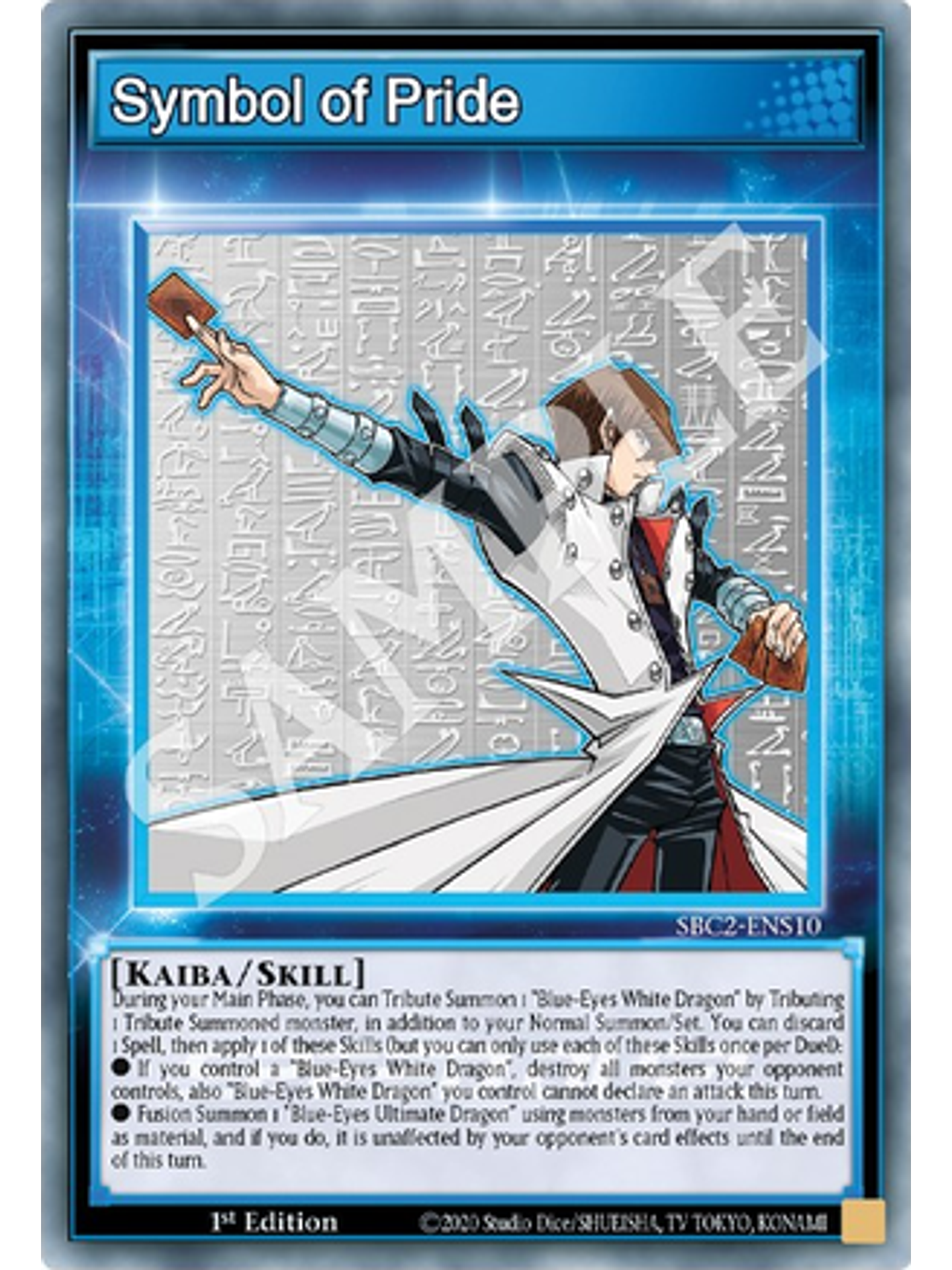 Symbol of Pride - SBC2-ENS10 - Common 1st Edition 1