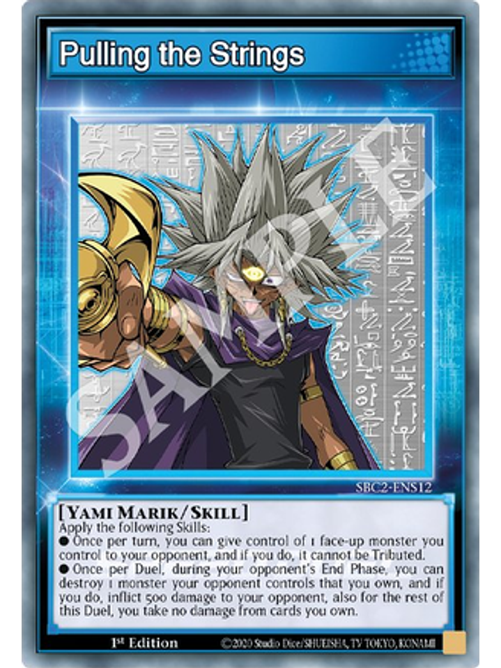 Pulling the Strings - SBC2-ENS12 - Common 1st Edition 1