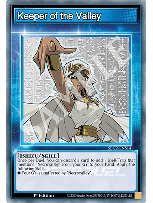 Keeper of the Valley - SBC2-ENS14 - Common 1st Edition