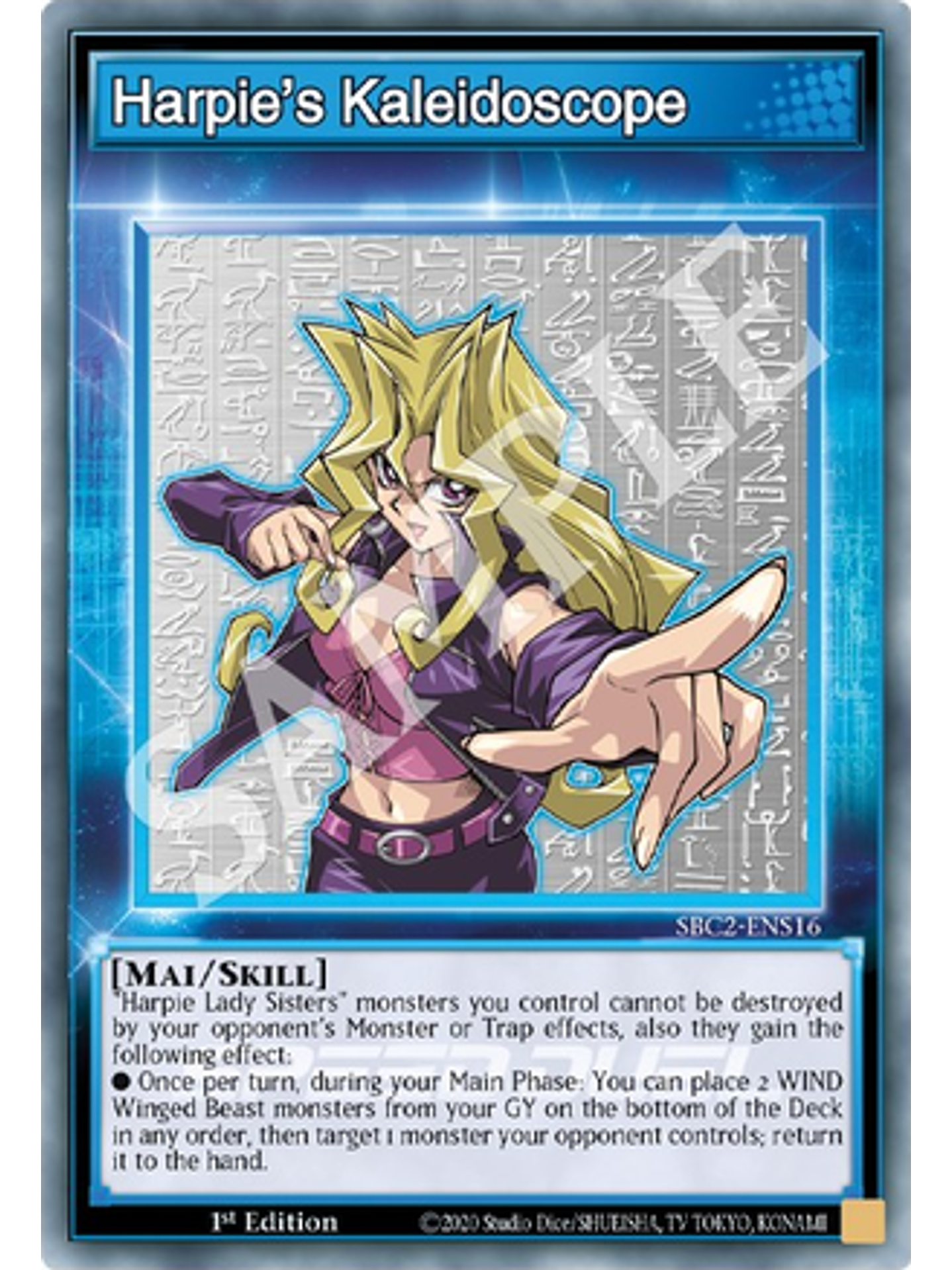 Harpie's Kaleidoscope - SBC2-ENS16 - Common 1st Edition 1