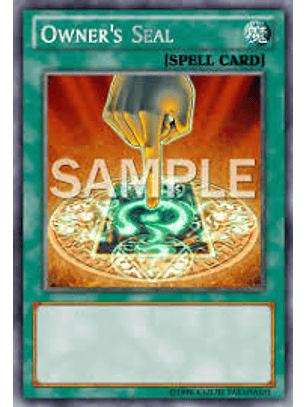 Owner's Seal - SBC2-END16 - Common 1st Edition