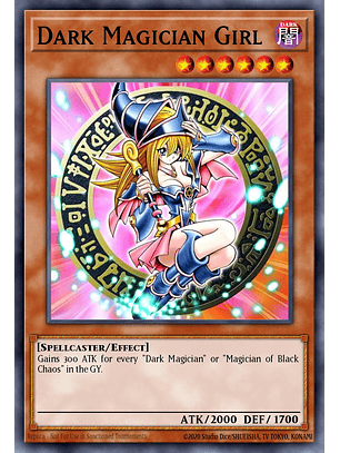 Dark Magician Girl - SBC2-ENA13 - Prismatic Secret Rare 1st Edition
