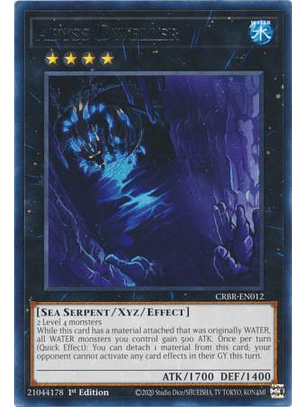 Abyss Dweller - CRBR-EN012 - Rare 1st Edition