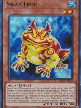 Swap Frog - RA03-EN005 - Super Rare 1st Edition