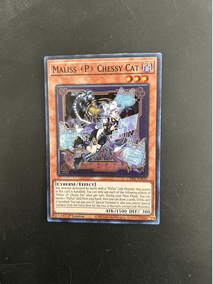 Maliss P Chessy Cat - CRBR-EN016 - Super Rare 1st Edition (BORDES)
