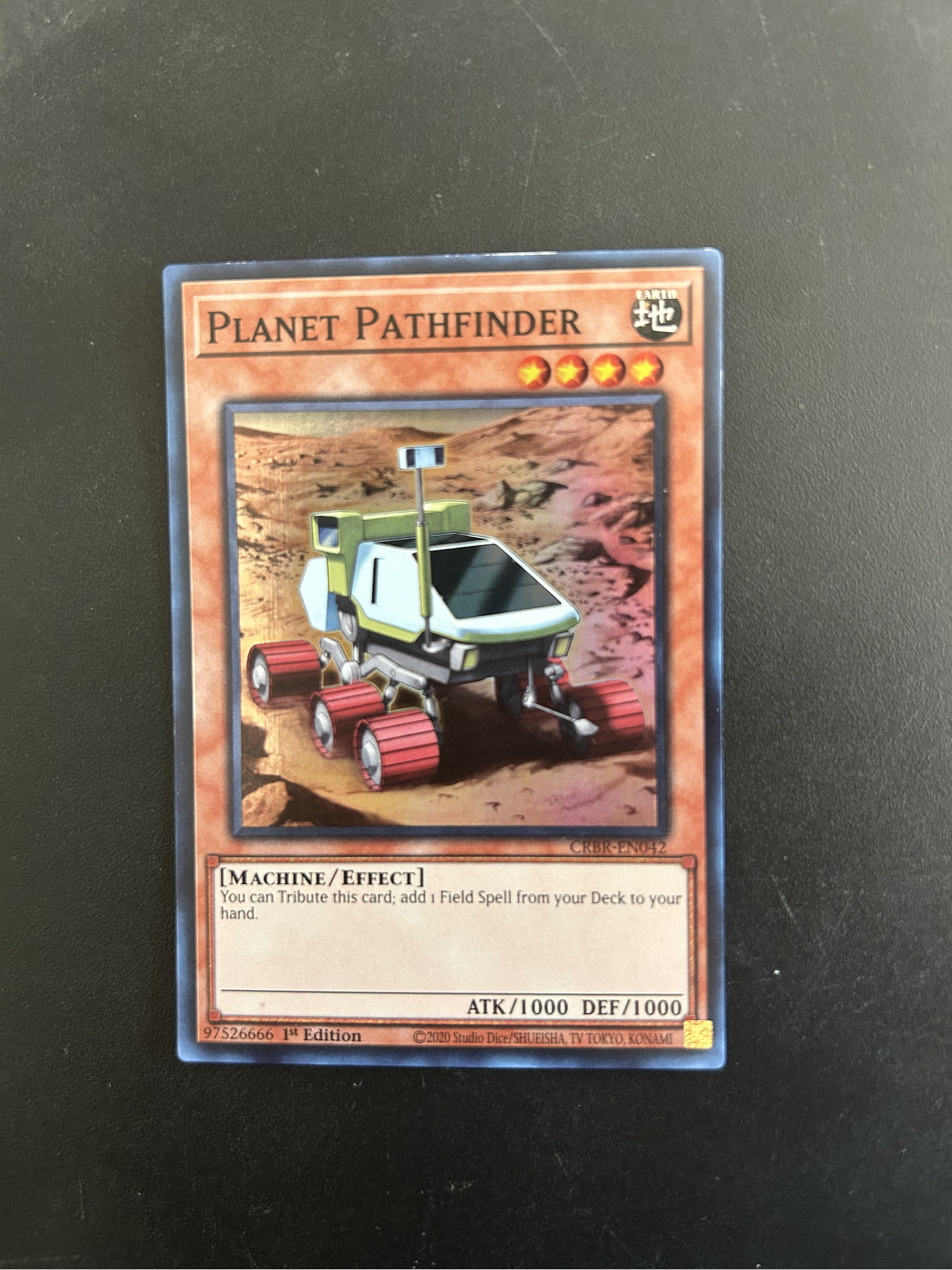 Planet Pathfinder - CRBR-EN042 - Super Rare 1st Edition (Bordes) 1