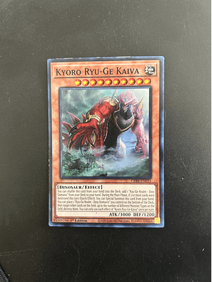 Kyoro Ryu-Ge Kaiva - CRBR-EN031 - Super Rare 1st Edition (Bordes)