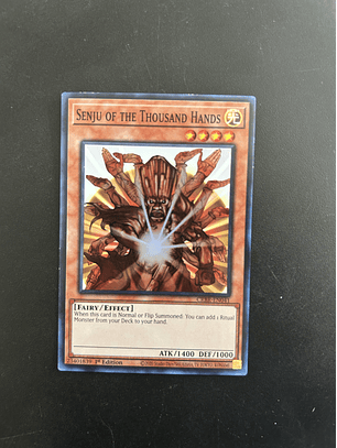 Senju of the Thousand Hands - CRBR-EN041 - Super Rare 1st Edition (Bordes)