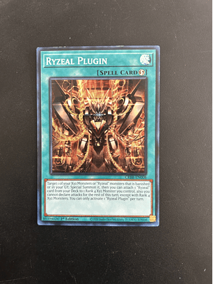 Ryzeal Plugin - CRBR-EN008 - Super Rare 1st Edition (Bordes)