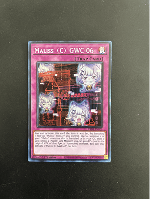 Maliss C GWC-06 - CRBR-EN023 - Super Rare 1st Edition (Bordes)