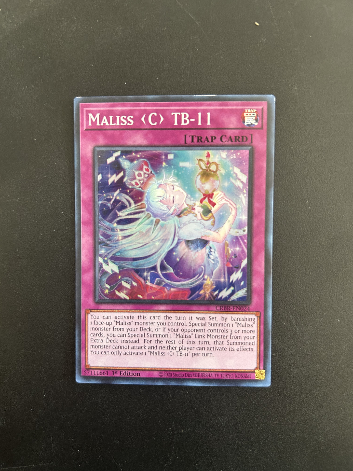 Maliss C TB-11 - CRBR-EN024 - Super Rare 1st Edition (Bordes) 1