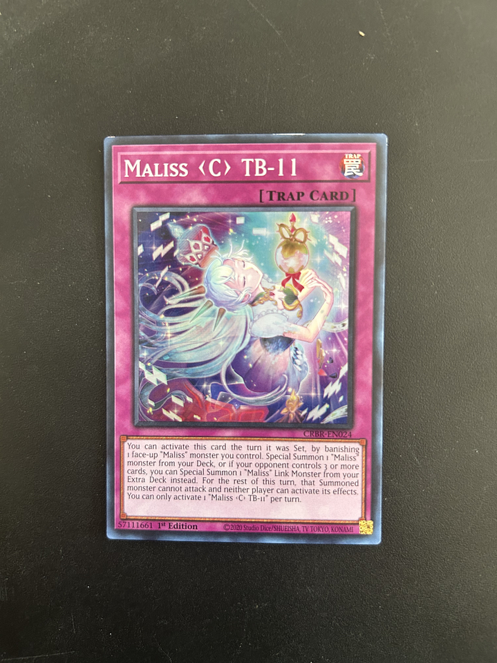 Maliss C TB-11 - CRBR-EN024 - Super Rare 1st Edition (Bordes) 1