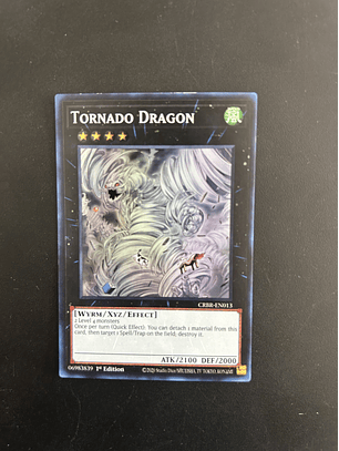 Tornado Dragon - CRBR-EN013 - Super Rare 1st Edition (Bordes)